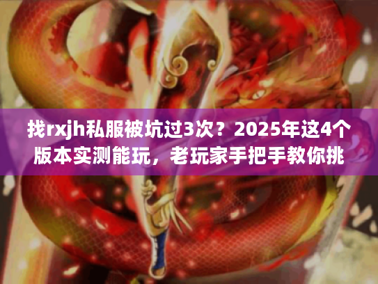 找rxjh私服被坑过3次？2025年这4个版本实测能玩，老玩家手把手教你挑