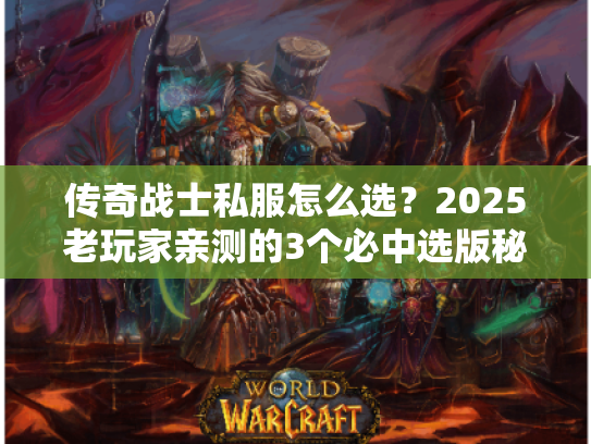 传奇战士私服怎么选？2025老玩家亲测的3个必中选版秘诀