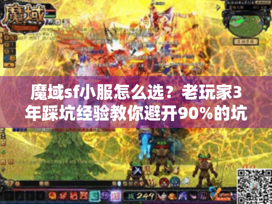 魔域sf小服怎么选?老玩家3年踩坑经验教你避开90%的坑 魔域sf小服怎么选?老玩家3年踩坑经验教你避开90%的坑