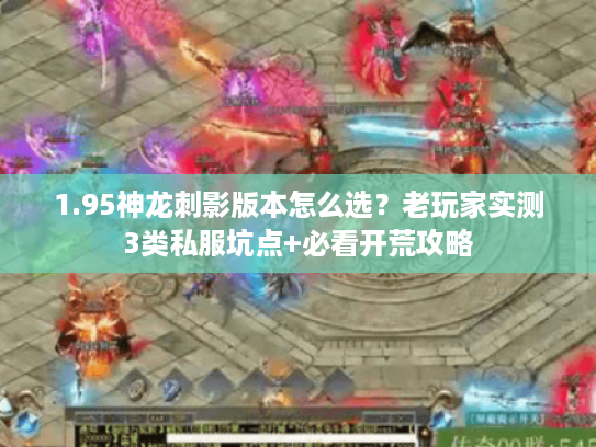 1.95神龙刺影版本怎么选？老玩家实测3类私服坑点+必看开荒攻略