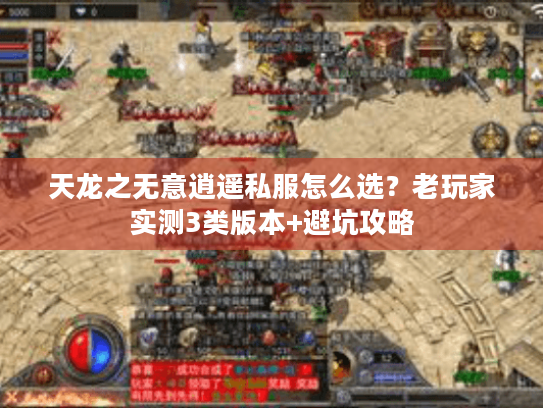 天龙之无意逍遥私服怎么选？老玩家实测3类版本+避坑攻略