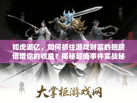 如虎添亿,如何抓住游戏财富的翅膀倍增你的收益?揭秘超值事件实战秘诀 如虎添亿,如何抓住游戏财富的翅膀倍增你的收益?揭秘超值事件实战秘诀