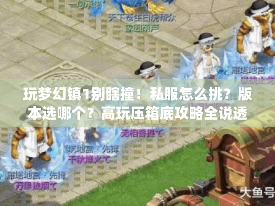 玩梦幻镇1别瞎撞!私服怎么挑?版本选哪个?高玩压箱底攻略全说透 玩梦幻镇1别瞎撞!私服怎么挑?版本选哪个?高玩压箱底攻略全说透