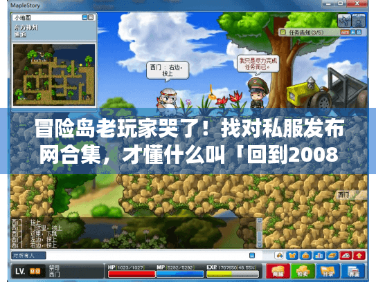 冒险岛老玩家哭了!找对私服发布网合集,才懂什么叫「回到2008年的射手村」 冒险岛老玩家哭了!找对私服发布网合集,才懂什么叫「回到2008年的射手村」