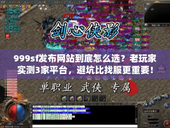 999sf发布网站到底怎么选？老玩家实测3家平台，避坑比找服更重要！