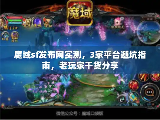 魔域sf发布网实测,3家平台避坑指南,老玩家干货分享 魔域sf发布网实测,3家平台避坑指南,老玩家干货分享