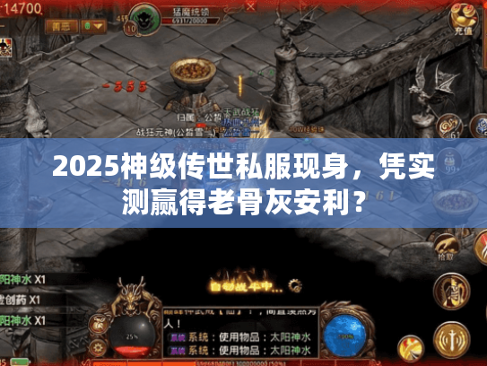 2025神级传世私服现身，凭实测赢得老骨灰安利？