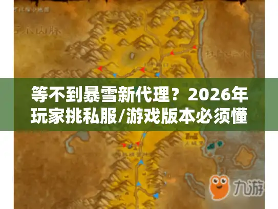 等不到暴雪新代理？2026年玩家挑私服/游戏版本必须懂的4个实战逻辑