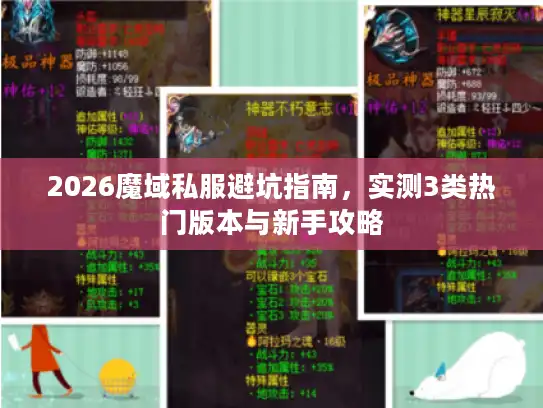 2026魔域私服避坑指南，实测3类热门版本与新手攻略