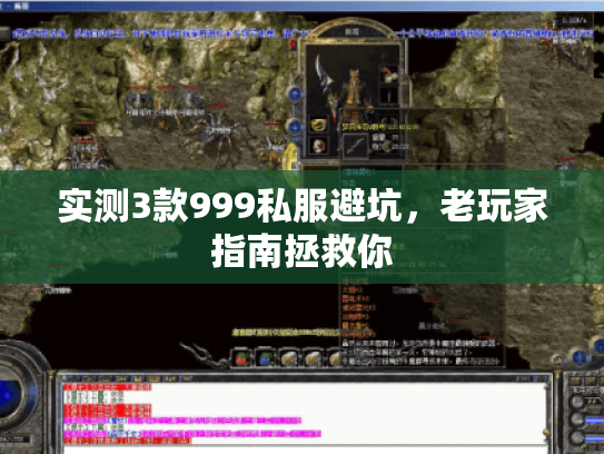 实测3款999私服避坑，老玩家指南拯救你