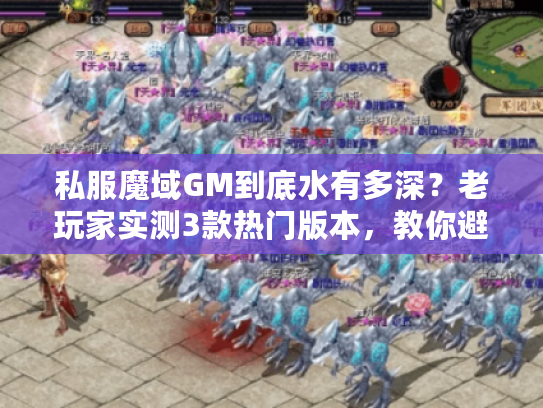 私服魔域GM到底水有多深?老玩家实测3款热门版本,教你避坑选对服 私服魔域GM到底水有多深?老玩家实测3款热门版本,教你避坑选对服
