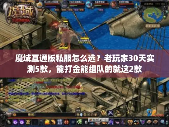 魔域互通版私服怎么选?老玩家30天实测5款,能打金能组队的就这2款 魔域互通版私服怎么选?老玩家30天实测5款,能打金能组队的就这2款