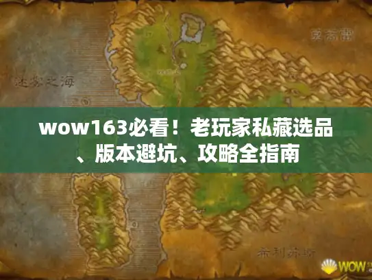 wow163必看！老玩家私藏选品、版本避坑、攻略全指南
