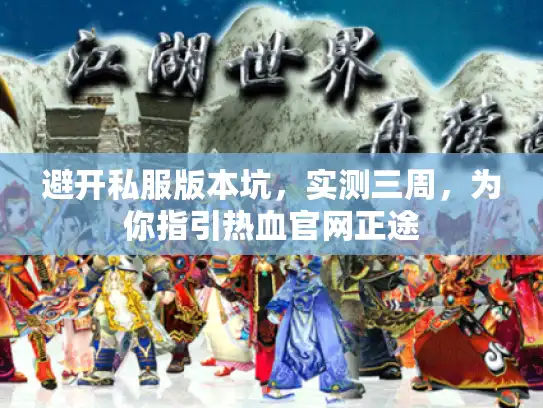 避开私服版本坑，实测三周，为你指引热血官网正途