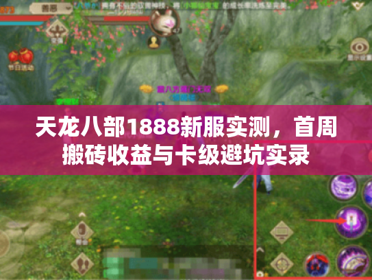 天龙八部1888新服实测，首周搬砖收益与卡级避坑实录