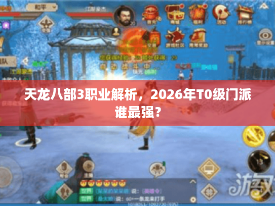 天龙八部3职业解析，2026年T0级门派谁最强？