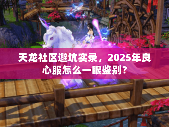 天龙社区避坑实录,2025年良心服怎么一眼鉴别? 天龙社区避坑实录,2025年良心服怎么一眼鉴别?