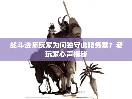 战斗法师玩家为何独守此服务器？老玩家心声揭秘