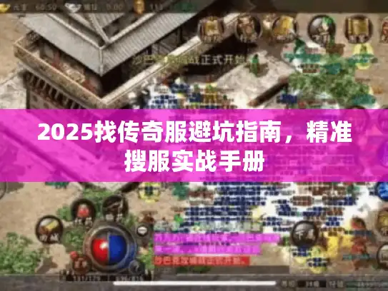 2025找传奇服避坑指南,精准搜服实战手册 2025找传奇服避坑指南,精准搜服实战手册