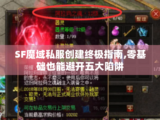 SF魔域私服创建终极指南,零基础也能避开五大陷阱 SF魔域私服创建终极指南,零基础也能避开五大陷阱