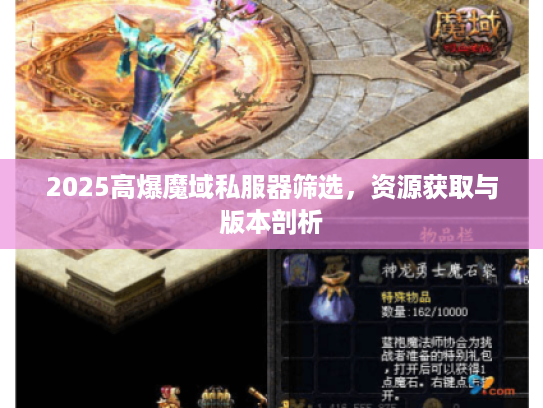 2025高爆魔域私服器筛选，资源获取与版本剖析