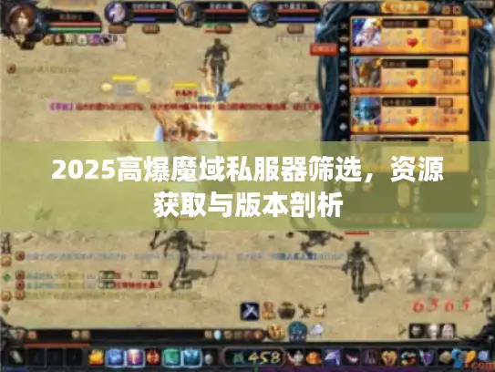 2025高爆魔域私服器筛选，资源获取与版本剖析