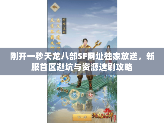 刚开一秒天龙八部SF网址独家放送，新服首区避坑与资源速刷攻略