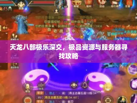 天龙八部极乐深交,极品资源与服务器寻找攻略 天龙八部极乐深交,极品资源与服务器寻找攻略