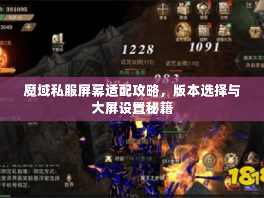 魔域私服屏幕适配攻略，版本选择与大屏设置秘籍
