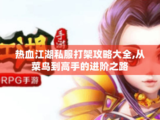 热血江湖私服打架攻略大全,从菜鸟到高手的进阶之路 热血江湖私服打架攻略大全,从菜鸟到高手的进阶之路