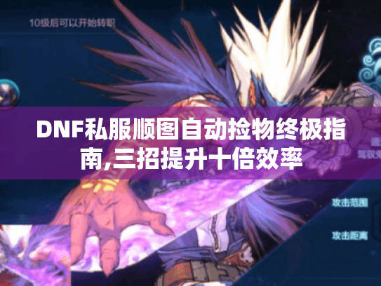 DNF私服顺图自动捡物终极指南,三招提升十倍效率