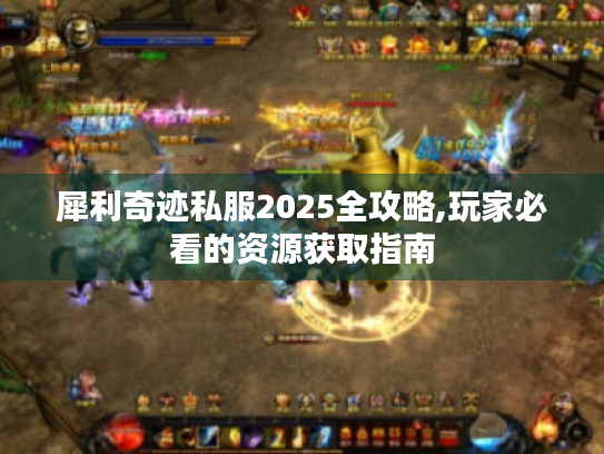 犀利奇迹私服2025全攻略,玩家必看的资源获取指南 犀利奇迹私服2025全攻略,玩家必看的资源获取指南