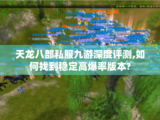 天龙八部私服九游深度评测,如何找到稳定高爆率版本?