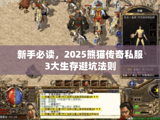 新手必读，2025熊猫传奇私服3大生存避坑法则