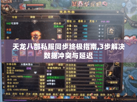 天龙八部私服同步终极指南,3步解决数据冲突与延迟