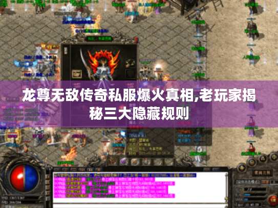 龙尊无敌传奇私服爆火真相,老玩家揭秘三大隐藏规则