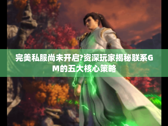 完美私服尚未开启?资深玩家揭秘联系GM的五大核心策略