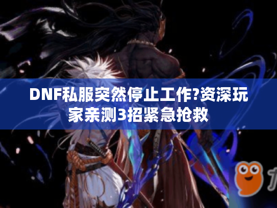 DNF私服突然停止工作?资深玩家亲测3招紧急抢救 DNF私服突然停止工作?资深玩家亲测3招紧急抢救