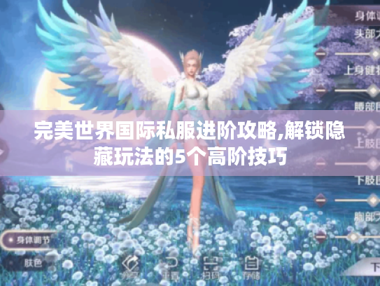 完美世界国际私服进阶攻略,解锁隐藏玩法的5个高阶技巧