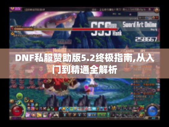 DNF私服赞助版5.2终极指南,从入门到精通全解析 DNF私服赞助版5.2终极指南,从入门到精通全解析