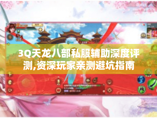 3Q天龙八部私服辅助深度评测,资深玩家亲测避坑指南