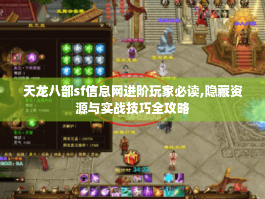 天龙八部sf信息网进阶玩家必读,隐藏资源与实战技巧全攻略