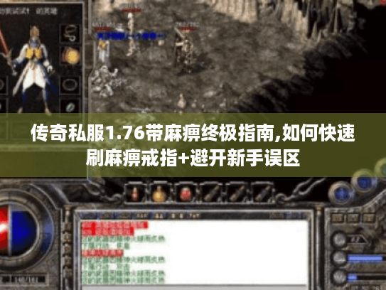 传奇私服1.76带麻痹终极指南,如何快速刷麻痹戒指+避开新手误区