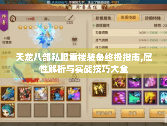 天龙八部私服重楼装备终极指南,属性解析与实战技巧大全 天龙八部私服重楼装备终极指南,属性解析与实战技巧大全