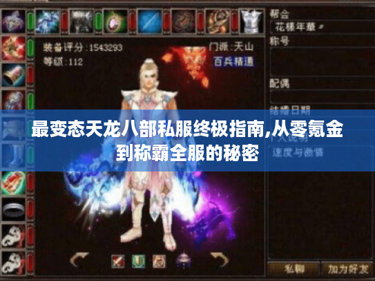 最变态天龙八部私服终极指南,从零氪金到称霸全服的秘密 最变态天龙八部私服终极指南,从零氪金到称霸全服的秘密