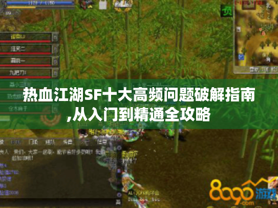 热血江湖SF十大高频问题破解指南,从入门到精通全攻略 热血江湖SF十大高频问题破解指南,从入门到精通全攻略