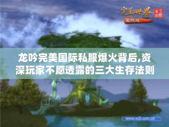龙吟完美国际私服爆火背后,资深玩家不愿透露的三大生存法则 龙吟完美国际私服爆火背后,资深玩家不愿透露的三大生存法则