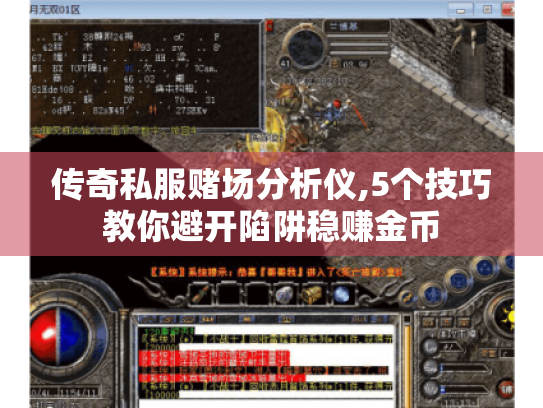 传奇私服赌场分析仪,5个技巧教你避开陷阱稳赚金币