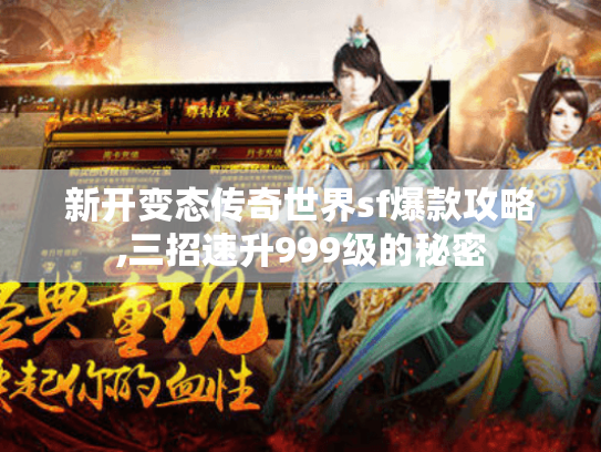 新开变态传奇世界sf爆款攻略,三招速升999级的秘密 新开变态传奇世界sf爆款攻略,三招速升999级的秘密