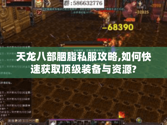 天龙八部胭脂私服攻略,如何快速获取顶级装备与资源?